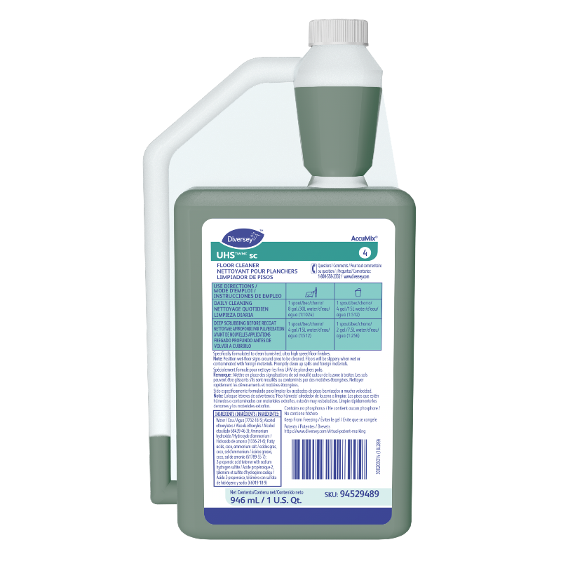 UHSTM/MC SC Floor Cleaner, 32 oz, AccuMix, 6/CT